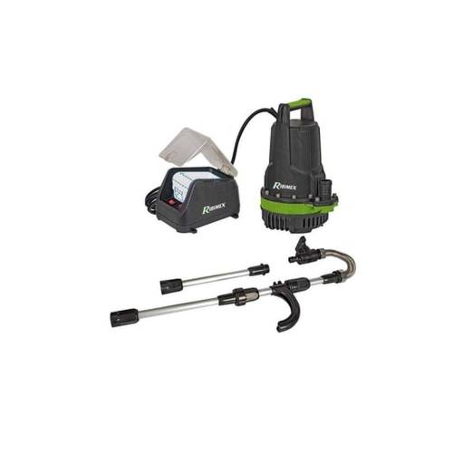 Pompe Vide-Fût et Vide-Cave R-BAT20 - Sans Batterie ni Chargeur - Performance Élevée et Pratique - D-Work