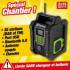 Radio R-BAT20 20V - Sans Batterie ni Chargeur - Portable et Pratique - Idéale pour les Chantiers - D-Work
