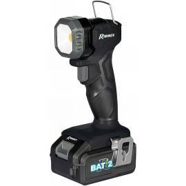 Lampe Torche R-BAT20 20V – Avec Batterie 2Amp et Chargeur – Pratique et Puissante – RIBIMEX - RIBIMEX