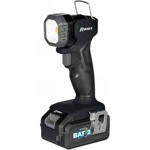 Lampe Torche R-BAT20 20V – Avec Batterie 2Amp et Chargeur – Pratique et Puissante – RIBIMEX - RIBIMEX