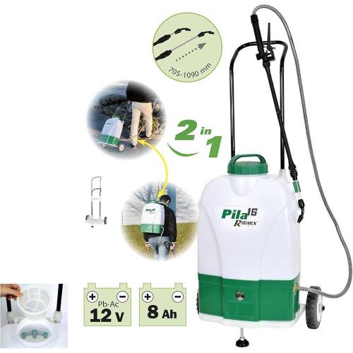 Pulvérisateur 16L – 20V, Cloche Incluse – Idéal pour Jardinage et Nettoyage - RIBIMEX