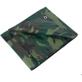 Bâche Camouflage 130g 5,4x8m – Résistante et Durable – Protection Efficace contre les Intempéries - RIBIMEX