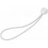 Attache Rapide Blanche Lot de 4 - 4x25 cm - Pratique et Résistante - Fiable - D-Work