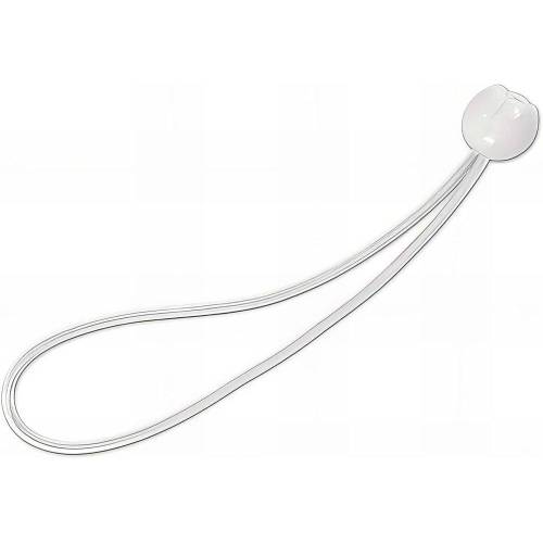 Attache Rapide Blanche Lot de 4 - 4x25 cm - Pratique et Résistante - Fiable - D-Work