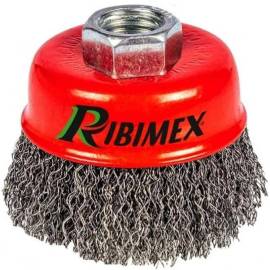 Brosse Métallique pour Meuleuse D.100 mm - Acier - Résistante et Durable - D-Work