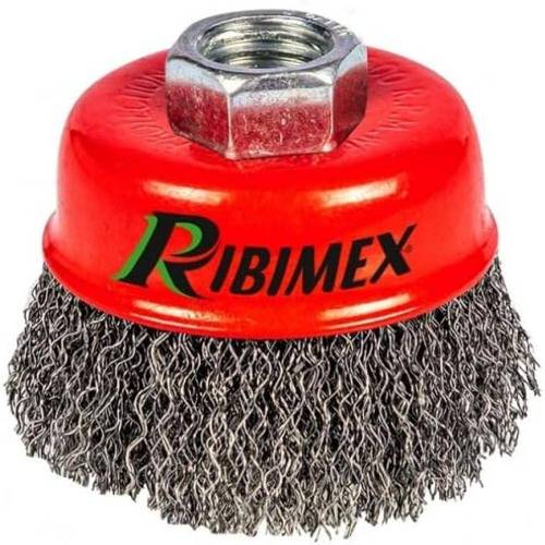 Brosse Métallique pour Meuleuse Ø75 mm – Utilisation Professionnelle – Résistance et Efficacité - RIBIMEX