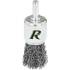 Brosse Métallique pour Perceuse Ø25,6 mm – Utilisation Universelle – Idéale pour Nettoyage et Décapage - RIBIMEX