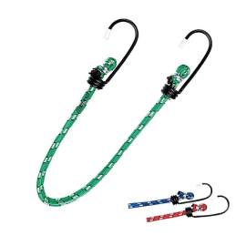 Lot de 18 Sandows 32 cm – Diamètre 7 cm, avec Crochets – Pratique et Résistant - RIBIMEX