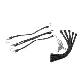 Lot de 8 Tendeurs Plats 36 cm – Largeur 1,5 cm, Avec Crochets – Fixation Sécurisée et Pratique - RIBIMEX