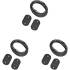 Kit de Fixation Gris pour Brise-Vue – Lot de 30 + 4M de Fil – Installation Facile et Durable - RIBIMEX