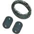 Kit de Fixation Vert pour Brise-Vue – Lot de 30 + 4m de Fil – Résistant et Pratique - RIBIMEX