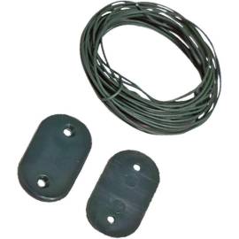 Kit de Fixation Vert pour Brise-Vue – Lot de 30 + 4m de Fil – Résistant et Pratique - RIBIMEX