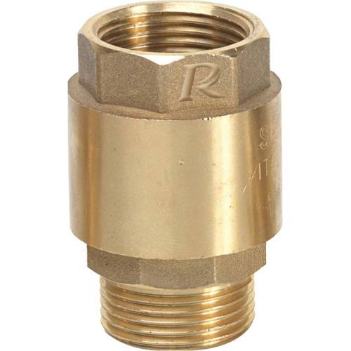 Clapet Anti-Retour 1" – Laiton, Sortie M, Entrée F – Protection Contre les Retours de Fluide - RIBIMEX