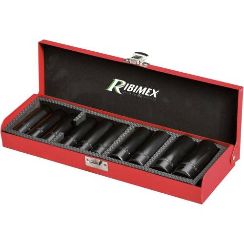 Coffret de 10 Douilles 1/2" – Longueur 78 mm – Outils de Précision – Idéal pour Réparations - RIBIMEX