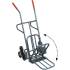 Chariot Diable 6 Roues – Bâti Robuste, Bavette Rabattable – Idéal pour Transporter des Charges Lourd - RIBIMEX