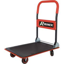 Chariot de Transport 200 kg - 4 Roues - Manche Pliant - Pratique et Maniable - D-Work