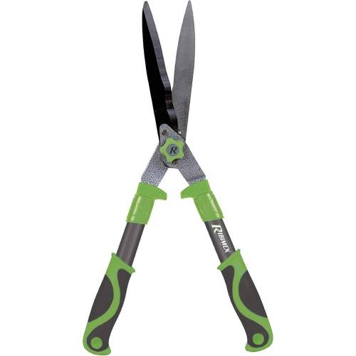 Cisaille à Haies 52 cm - Lames Ondulées - Précision et Efficacité - Longue Durée - D-Work