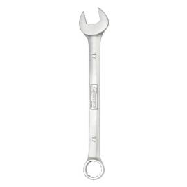 Clé Mixte 17 mm - Acier 40Cr-V - Embout Ouvert et Fermé - Résistante et Durable - D-Work