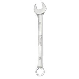 Clé Mixte 20 mm - Acier 40Cr-V - Embout Ouvert et Fermé - Résistante et Durable - D-Work