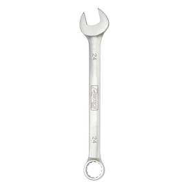Clé Mixte 24 mm - Acier 40Cr-V - Embout Ouvert et Fermé - Résistante et Durable - D-Work