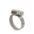 Collier de Serrage Inox 9 mm – Lot de 2, 16-27 mm – Résistant et Durable - RIBIMEX