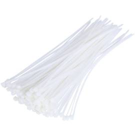 Colliers Électricien Lot de 100 – 2,5 x 100 mm – Blanc, Résistants et Pratiques - RIBIMEX