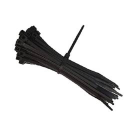 Colliers Électricien Lot de 100 – 2,5 x 200 mm – Noir, Résistants et Pratiques - RIBIMEX