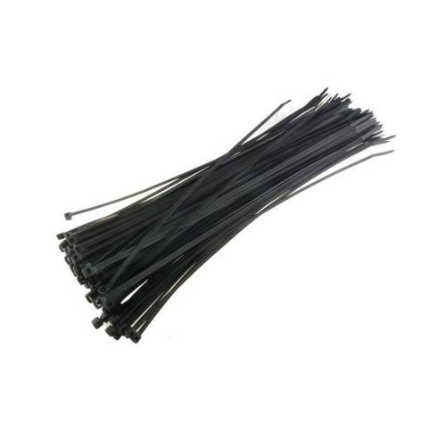 Colliers Électricien Lot de 100 – 3,0x150 mm – Noir, Résistants et Pratiques - RIBIMEX