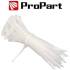 Colliers Électricien Lot de 100 – 3,6x300 mm – Blanc, Résistants et Pratiques - RIBIMEX