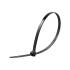 Colliers Électricien Lot de 100 - 4,5x200 mm - Noir - Résistants et Pratiques - D-Work