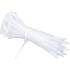 Colliers Électricien Lot de 100 – 4,5x300 mm – Blanc, Résistants et Pratiques - RIBIMEX