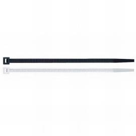 Colliers Électricien Lot de 100 – 7,6 x 450 mm – Blanc, Résistants et Pratiques - RIBIMEX