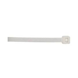 Colliers Électricien Lot de 100 - 9,0 x 380 mm - Blanc - Résistants et Pratiques - D-Work