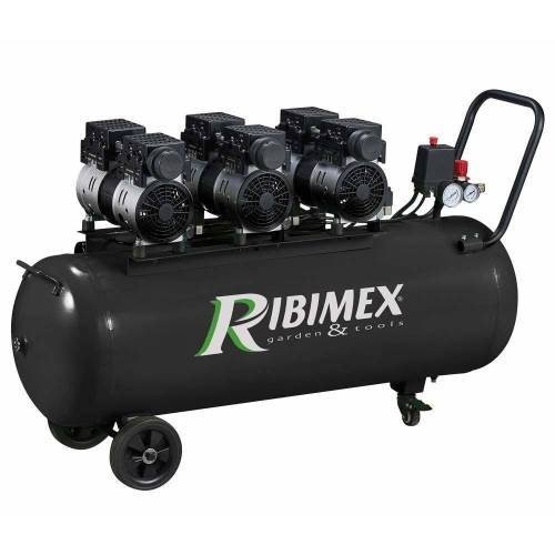 Compresseur Électrique 3 CV 100L - Silencieux - Haute Performance - Idéal pour Ateliers et Bricolage - D-Work