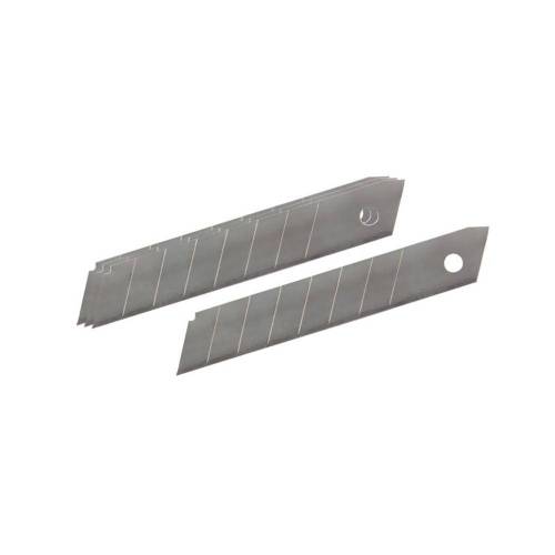 Lames Cutter 9 mm - Lot de 10 - Acier - Précision et Tranchant Durable - D-Work