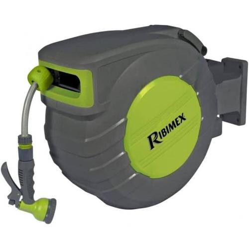 Dévidoir Acquaroll 40+ – 40M Tuyau Ø12,5 mm – Pratique et Ergonomique – Rangement Facile - RIBIMEX