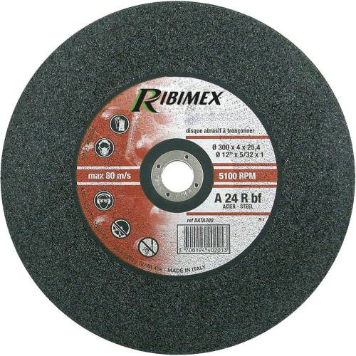 Disque Abrasif 125 mm – Tronçonnage Acier, 125x3,2x22,2 mm – Performance et Précision - RIBIMEX