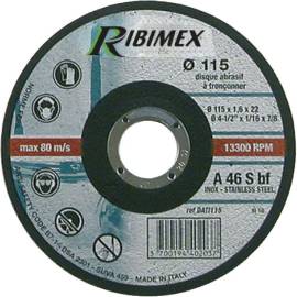 Disque Abrasif 115 mm - Tronçonnage Inox - Plat - Performance et Précision - D-Work