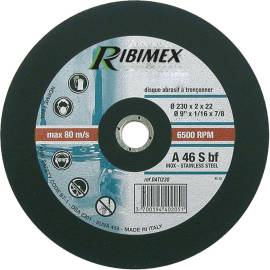 Disque Abrasif 125 mm - Tronçonnage Inox - Plat 125x1,6x22,2 mm - Performance et Précision - D-Work