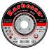 Disque Abrasif 125 mm - Tronçonnage Inox - Plat 125x1x22,2 mm - Performance et Précision - D-Work