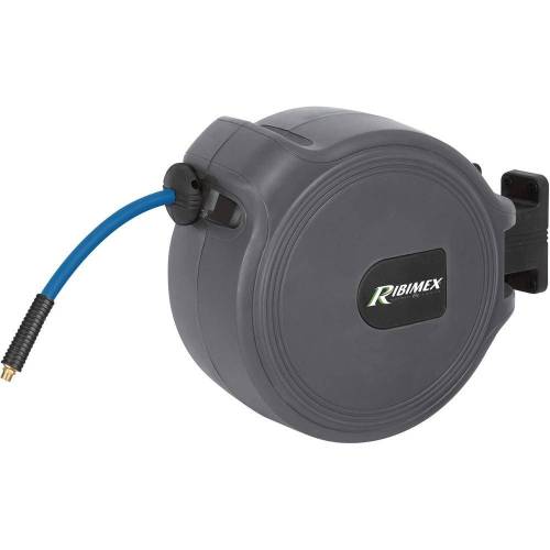 Dévidoir Automatique Tuyau d'Air 15M – Diam. 9,3x15,3 mm – Pratique et Durable - RIBIMEX