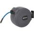 Dévidoir Auto Tuyau d'Air 20M Ø9,3x15,3 mm – Pratique et Durable – Idéal pour Compresseurs - RIBIMEX