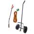 Kit Désherbeur Thermique Tuyau 5m - Chariot à Roues Gonflables - Efficace et Pratique - D-Work