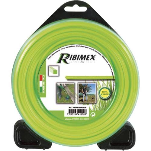 Fil Carré 70M 2,4 mm – Pour Tête Débroussailleuse – Résistant et Durable - RIBIMEX