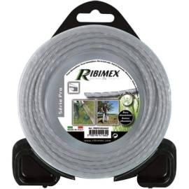 Fil Carré Torsadé 15m 2,4 mm - Tête Débroussailleuse - Résistant et Durable - D-Work