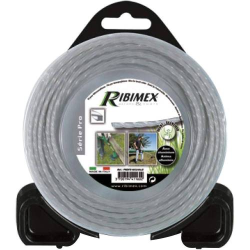 Fil Carré Torsadé 15M 3,0 mm – Tête Débroussailleuse – Résistant et Durable - RIBIMEX