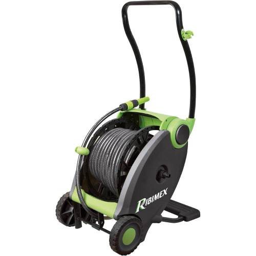 Dévidoir à Pied 50M 12,5mm – 12,5 mm, 50 mètres – Pratique et Ergonomique - RIBIMEX