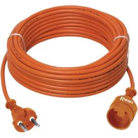 Prolongateur Électrique Jardin 20m 2x1,5 - 2 Fils de 1,5 mm_ - Idéal pour Extérieur et Sécurité - D-Work