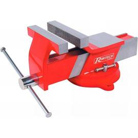 Étau Acier 125 mm - Mâchoires Parallèles - Résistant et Durable - Usage Pro - D-Work
