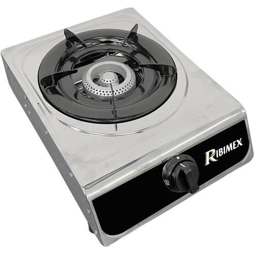 Réchaud Gaz Inox 1 Feu 2,9KW – Inox, Compact et Efficace – Idéal pour Camping et Cuisine Extérieure - RIBIMEX